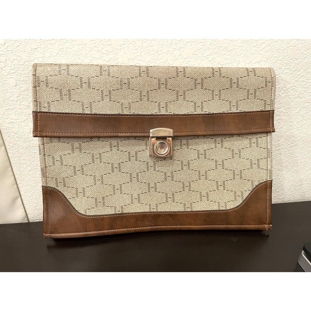 Vintage Hazel USA Case Maker Leather Writing Legal Pad‎ Portfolio Folio Attaché